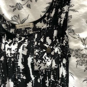 Black and White Dress